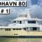 2021 NORDHAVN 80 Hull #1 Explorer Yacht Tour / Expedition Liveaboard Long-Range Cruiser