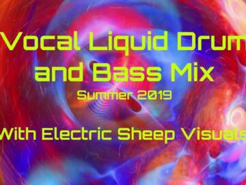 Vocal Liquid Drum and Bass Mix Summer 2019 With Electric