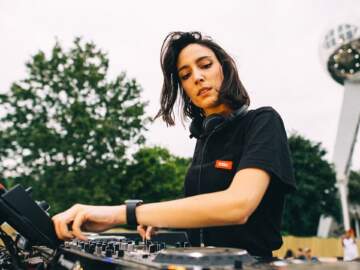Amelie Lens at Atomium in Brussels, Belgium for Cercle