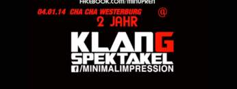 Minupren @ Klangspektakel – Cha Cha Westerburg 04.01.2014