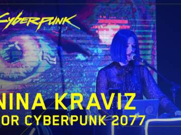 Nina Kraviz for Cyberpunk 2077
