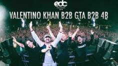 Valentino Khan b2b GTA b2b 4B – EDC Orlando 2018