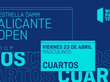 Cuartos de final Masculinos – Estrella Damm Alicante Open 2021