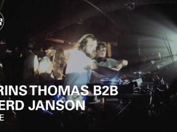 Prins Thomas B2B Gerd Janson Boiler Room DJ Set at