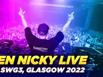 Ben Nicky – Live at SWG3, Glasgow 2022 [FULL SET]