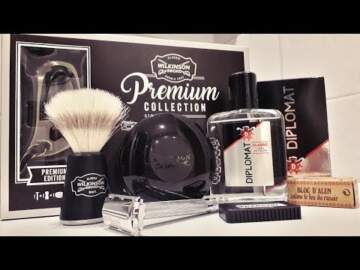 Wilkinson Sword Classic Premium Collection Shaving Set, Diplomat Classic Aftershave