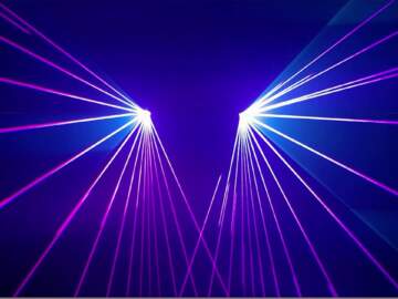 h0ffman DJ set with laser visuals by Polynomial – NOVA