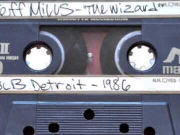 Jeff Mills aka The Wizard @ WJLB Detroit, USA 1986