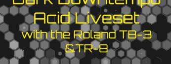 Dark Downtempo Acid Live Techno Set using the Roland TB-3
