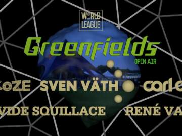 Greenfields 2015 Sven Väth, Carl Cox, DJ Koze, Hot Since