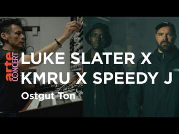 Luke Slater X KMRU X Speedy J (live) – Halle