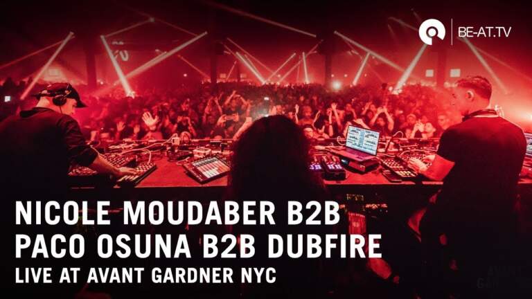 Nicole Moudaber b3b Dubfire b3b Paco Osuna @ MoodRAW | Outpost NYC (BE-AT.TV)