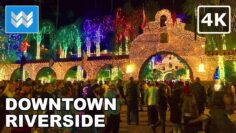 Mission Inn Festival of Lights in Downtown Riverside, CA |