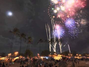 Beautiful Fireworks on the Beach Chillout Lounge Mix Del Mar