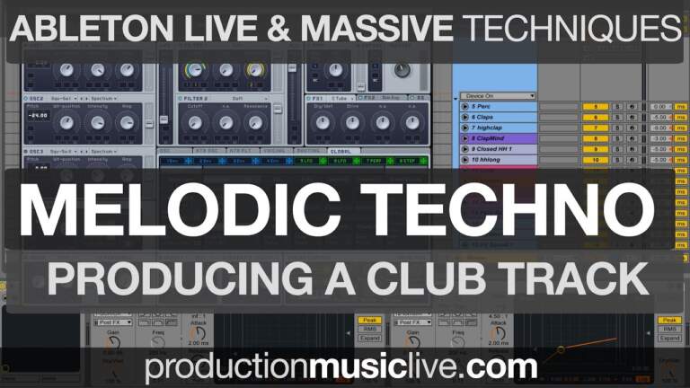 Melodic Deep Techno w Ableton + Massive: Francois - Giants - Tutorial (Project File available)