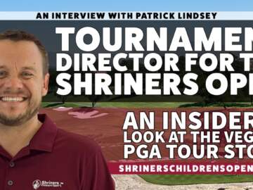 Talking all things Shiners Open with Tournament Director Patrick Lindsey