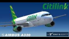 Airbus X Extended A320 Citilink Fly VTBD To VTSS [full