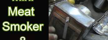 Building a Steam Punk Steam Roller Mini Meat Smoker Part
