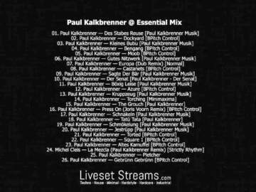 Paul Kalkbrenner @ Essential Mix FULL SET 720p HD –
