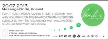 Gayle San live @ Famili-e Kassel 20.07.2013