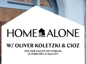 Stil vor Talent Live Stream with Oliver Koletzki & CIOZ