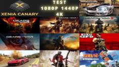 Xenia Canary Xbox 360 Emulator Test 10 Games 1080P 1440P