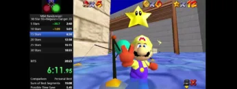 Mario 64 Randomizer- 30 Star [Set Seed Regular Danger] (18:46.41)