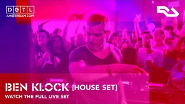 BEN KLOCK [House Set] | Live set at DGTL Amsterdam