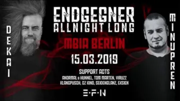 MINUPREN SET (1H LIVE) @ENDGEGNER M-Bia Berlin 2019 (PURIZE® exclusive)