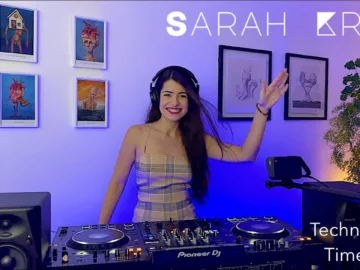 Sarah Kraz – Blue Light Mix, Techno Peak Time [Enrico
