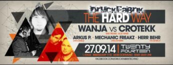 Wanja & Crotekk (Live) @ Druckfabrik – 27.09.2014