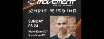 Chris Liebing DJ Stream Movement at Home Afterparty May 24th