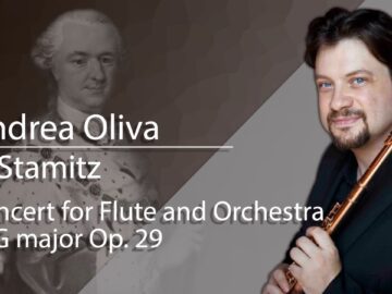 Andrea Oliva plays Concert for Flute and Orchestra in G