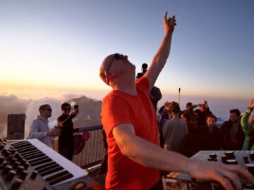 Stephan Bodzin live for Cercle at Piz Gloria, Switzerland