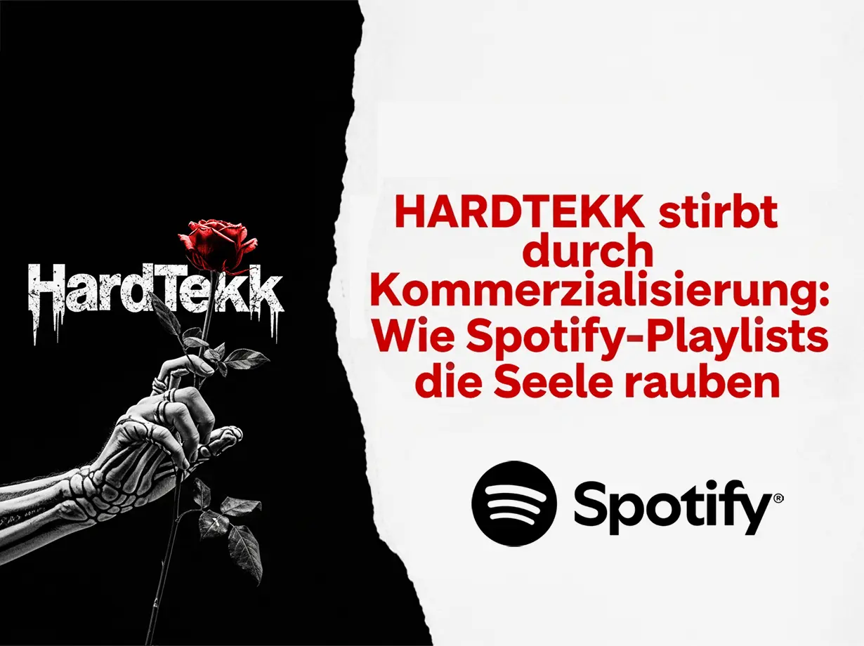 Hardtekk stirbt durch Spotify Playlists - Featured Image