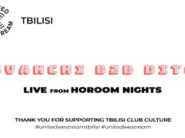 United We Stream Tbilisi #10 | Kvanchi B2B Dito [Horoom
