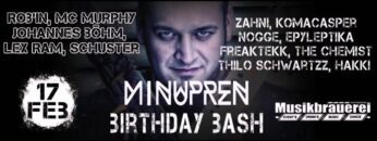 Minupren @ Minupren Birthday Bash – Musikbrauerei Rathenow 17.02.2018
