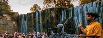 Jamie Jones for Cercle at Pliva Waterfalls in Jajce, Bosnia-Herzegovina