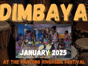 Djembe Drumming Group ‘Dimbaya’ Performs at the Kartong Riverside Festival