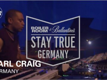 Carl Craig Boiler Room & Ballantine’s Stay True Germany Live