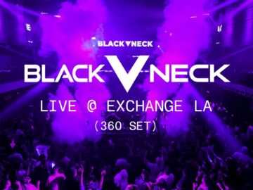 Black V Neck @ExchangeLA 360 set 2024 (1st Hour)